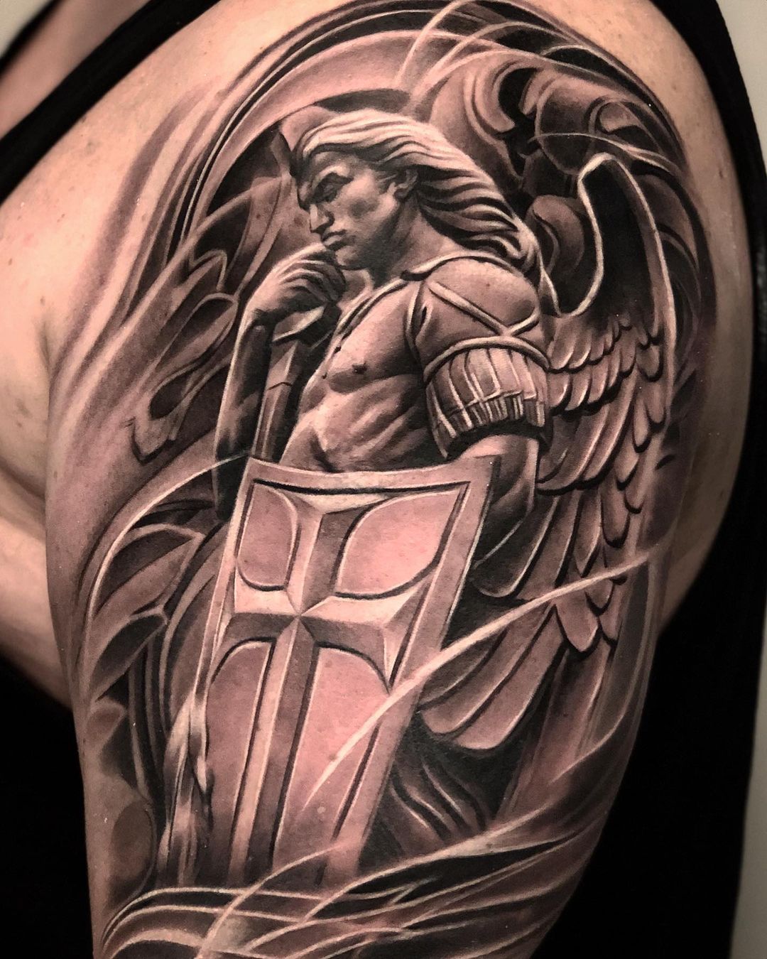 x men archangel tattoo