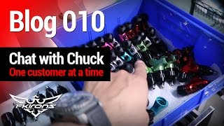 FK Irons Vlog 010 - Talk with Chuck. One happy customer at a time