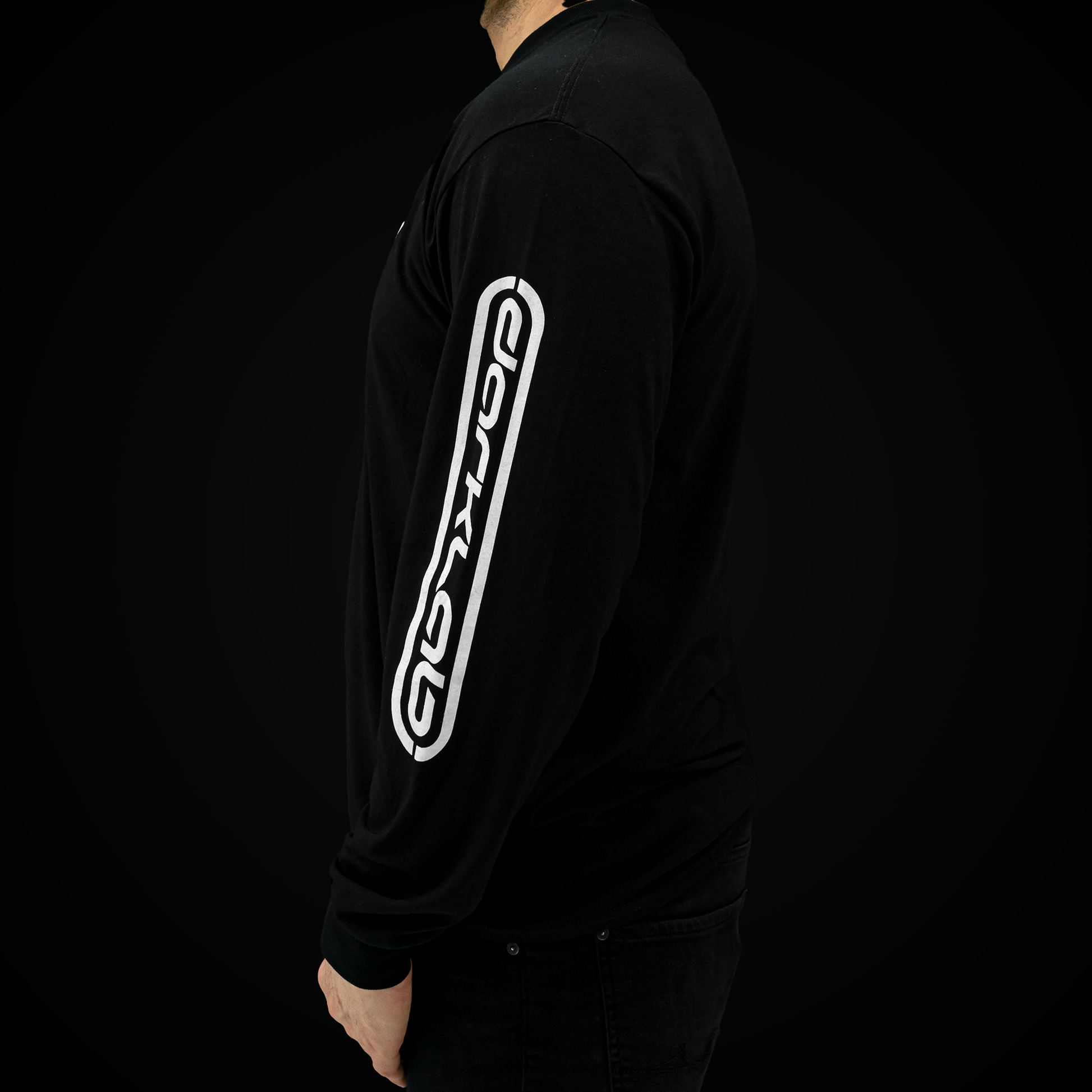 Darklab Black Long Sleeve T Shirts