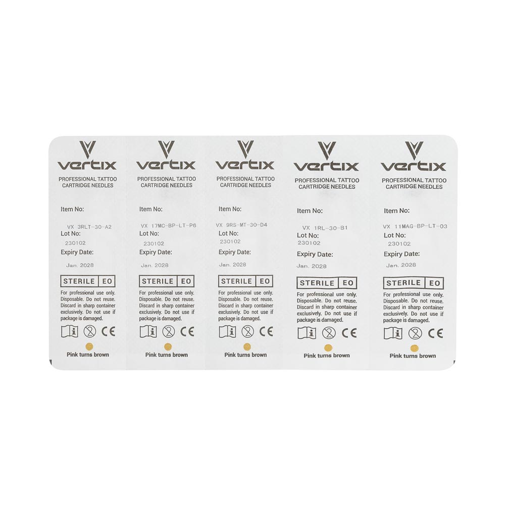 Vertix Tattoo Needle Sample Pack